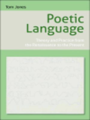 cover image of Poetic Language